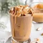 Batido de Chocolate y Mantequilla de Maní keto