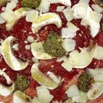 Carpaccio de ternera al pesto