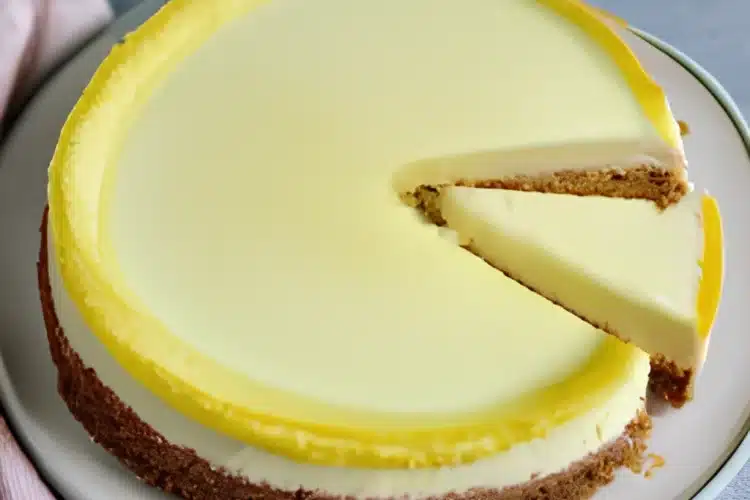 Pastel de queso con limón o Vainilla Cheesecake Keto