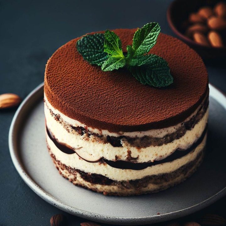 Tarta de tiramisú keto facil