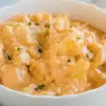 Macarrones de Coliflor con Queso cetogénicos