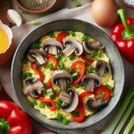 Receta de Revuelto con Vegetales Keto