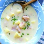 Clam Chowder Keto Sopa de Almejas