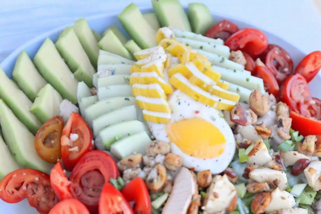 Receta de Ensalada Cobb Keto