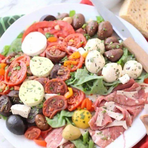 Receta Ensalada Italiana Keto