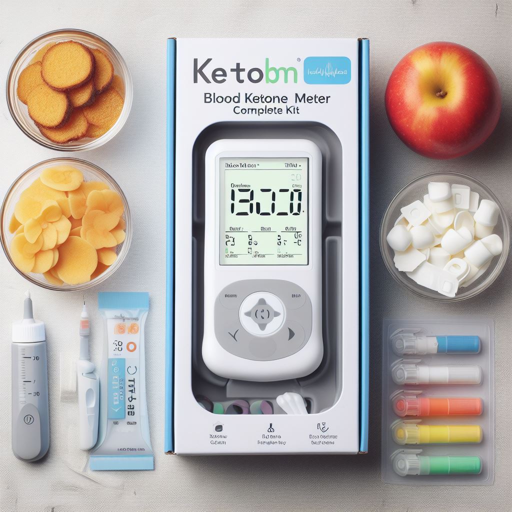 Medidor de Cetonas Kit Completo para Seguimiento KetoBM